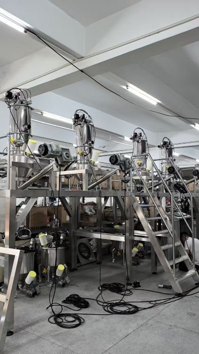 茶粉食品粉末灌装输送-真空上料机